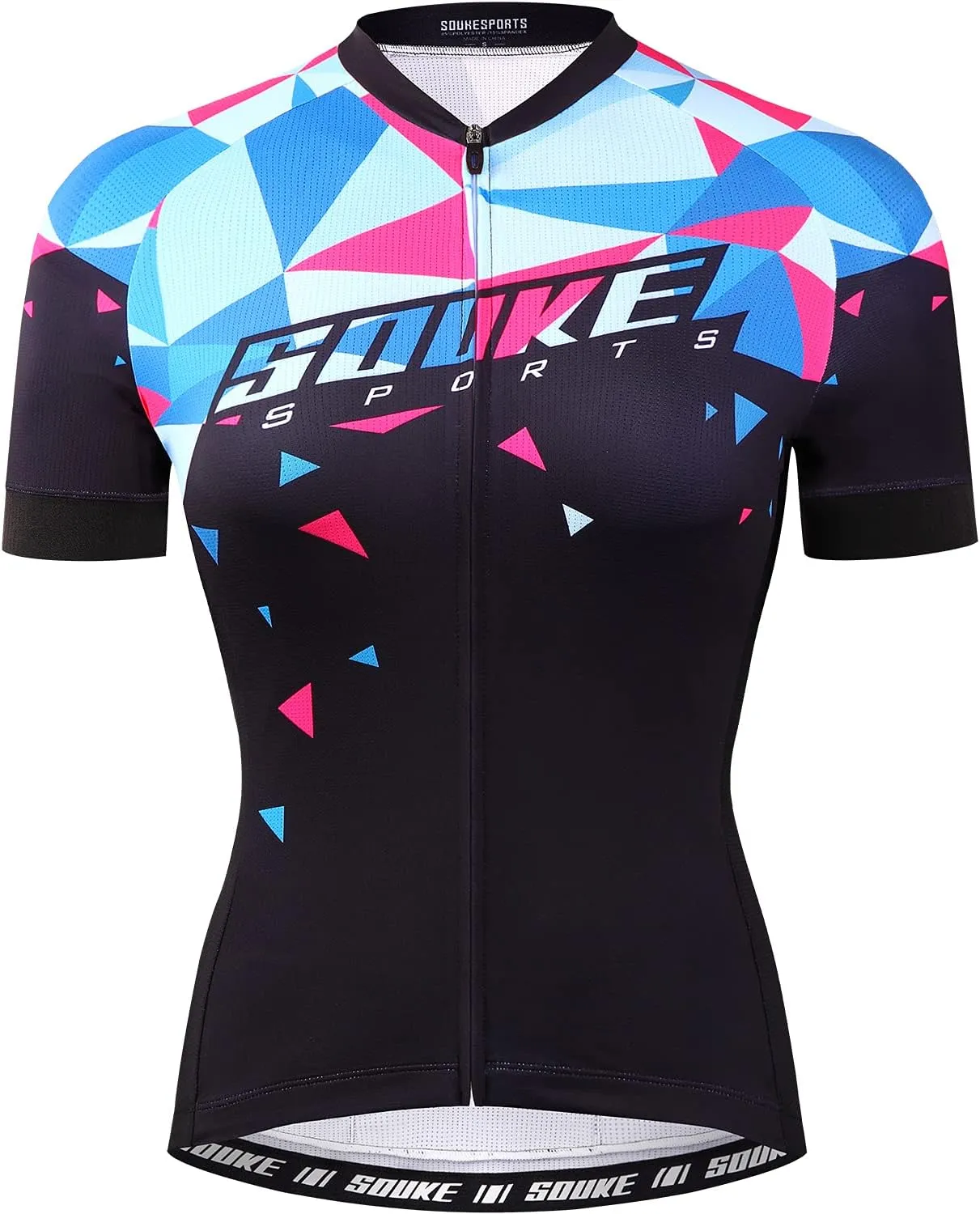 Souke Sports Women's Cycling Jersey Biking Shirts Short Sleeve Shirt Biking Clothing