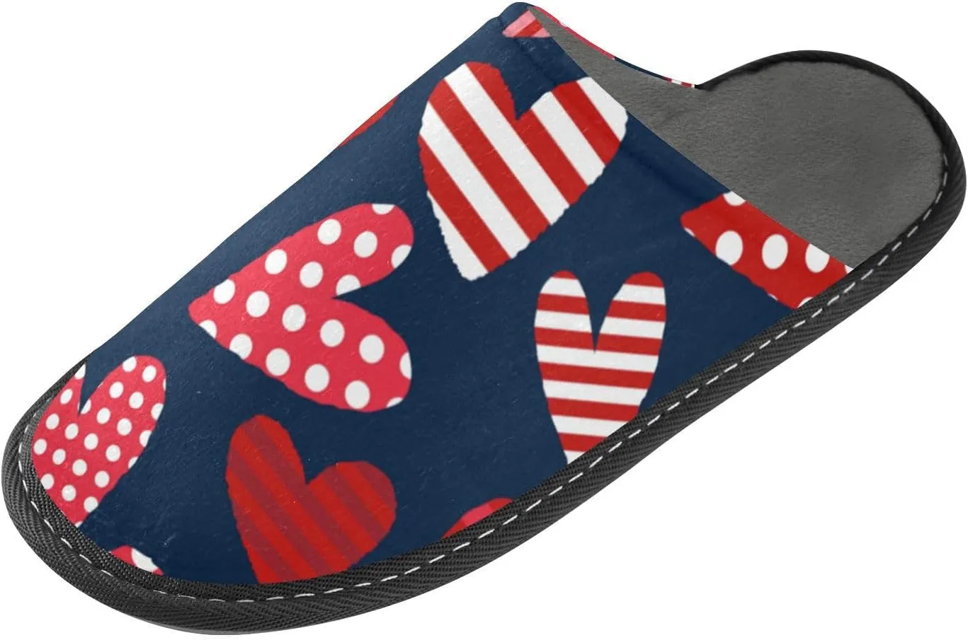 Spa Slippers Indoor House Fuzzy Slippers Soft Memory Foam Non-Slip Home Slipper Winter Shoes For Bedroom Hotel Travel 4-11
