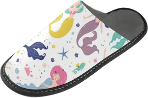 Spa Slippers Indoor House Fuzzy Slippers Soft Memory Foam Non-Slip Home Slipper Winter Shoes For Bedroom Hotel Travel 4-11