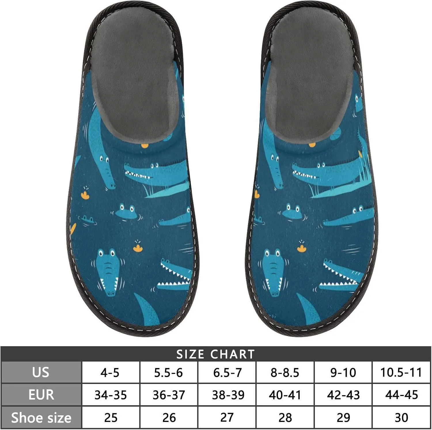 Spa Slippers Indoor House Fuzzy Slippers Soft Memory Foam Non-Slip Home Slipper Winter Shoes For Bedroom Hotel Travel 4-11