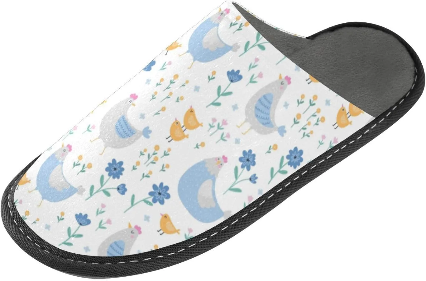 Spa Slippers Indoor House Fuzzy Slippers Soft Memory Foam Non-Slip Home Slipper Winter Shoes For Bedroom Hotel Travel 4-11