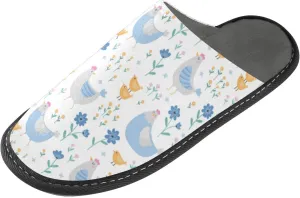 Spa Slippers Indoor House Fuzzy Slippers Soft Memory Foam Non-Slip Home Slipper Winter Shoes For Bedroom Hotel Travel 4-11