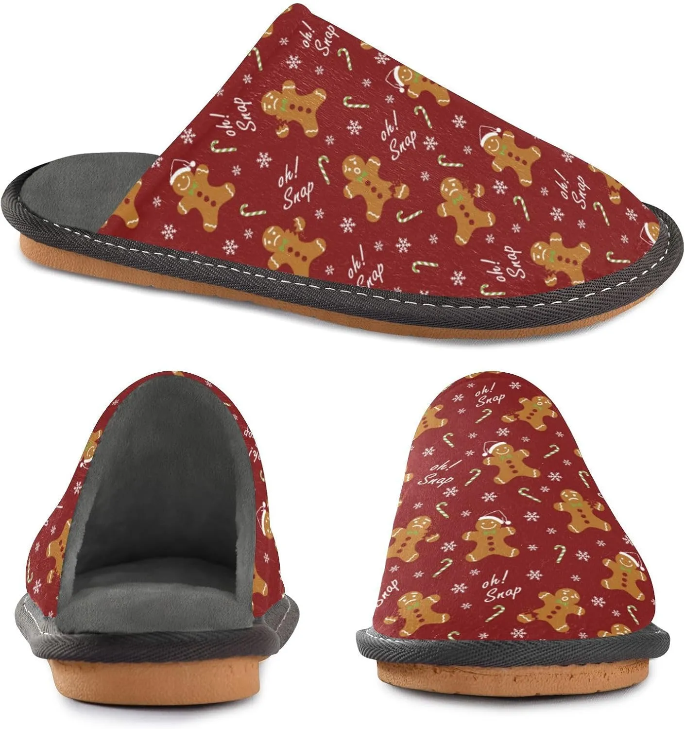 Spa Slippers Indoor House Fuzzy Slippers Soft Memory Foam Non-Slip Home Slipper Winter Shoes For Bedroom Hotel Travel 4-11