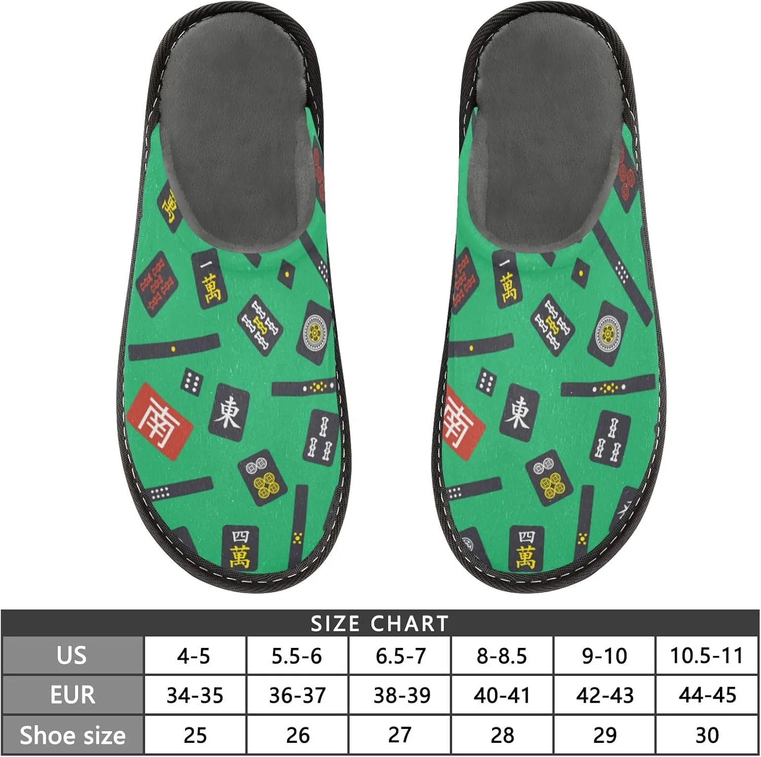 Spa Slippers Indoor House Fuzzy Slippers Soft Memory Foam Non-Slip Home Slipper Winter Shoes For Bedroom Hotel Travel 4-11