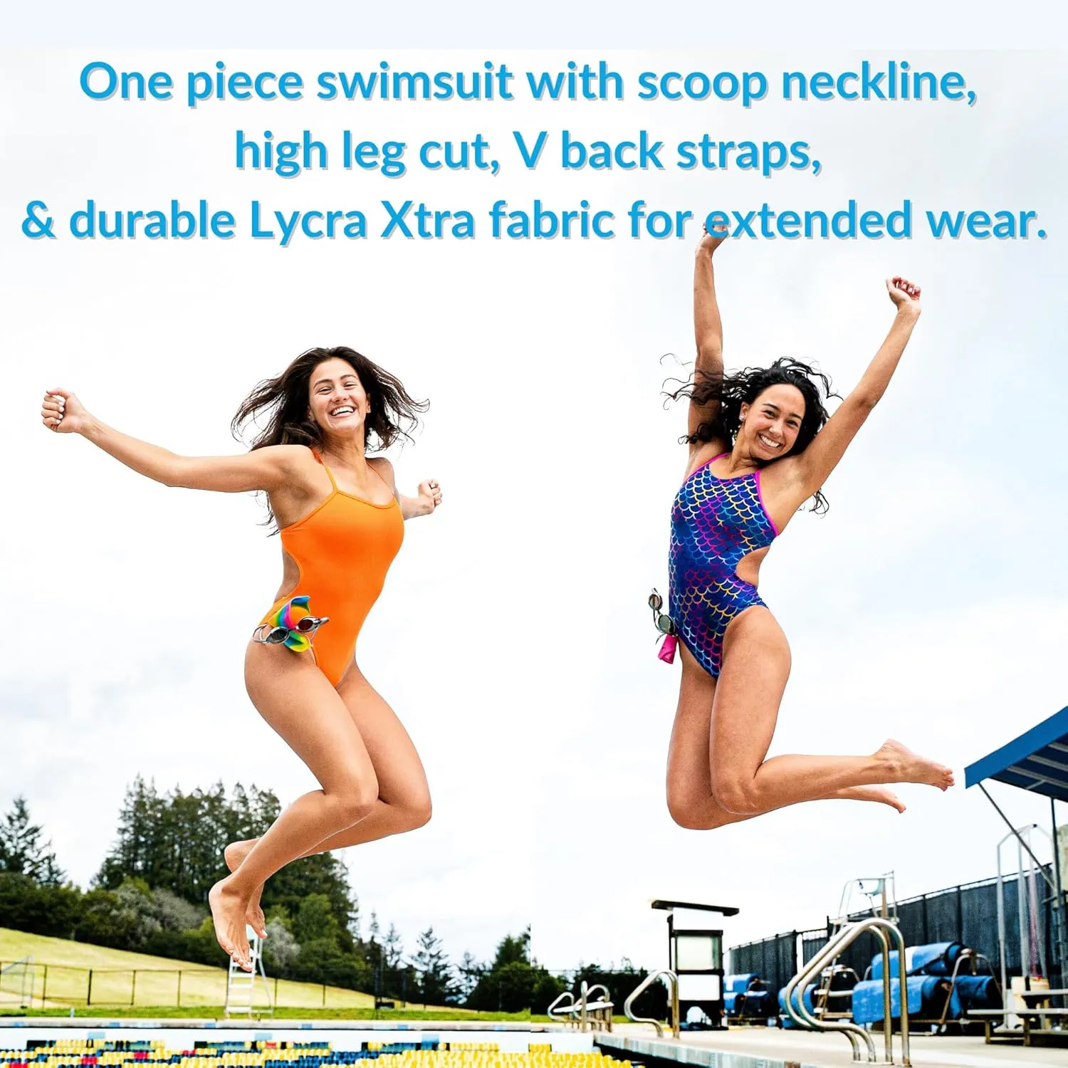 Sporti Micro Back Women's Athletic One Piece Swimsuit - Competitive Bathing Suit for Lap Swimming