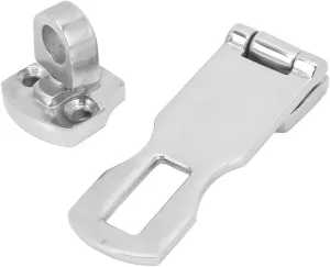 Stainless Steel Anti Rattle Lockable, Hold Down Clamp Latch Marine Locker, Boat Latch Easy Installation Marine Latch Marine Hardware Accessories