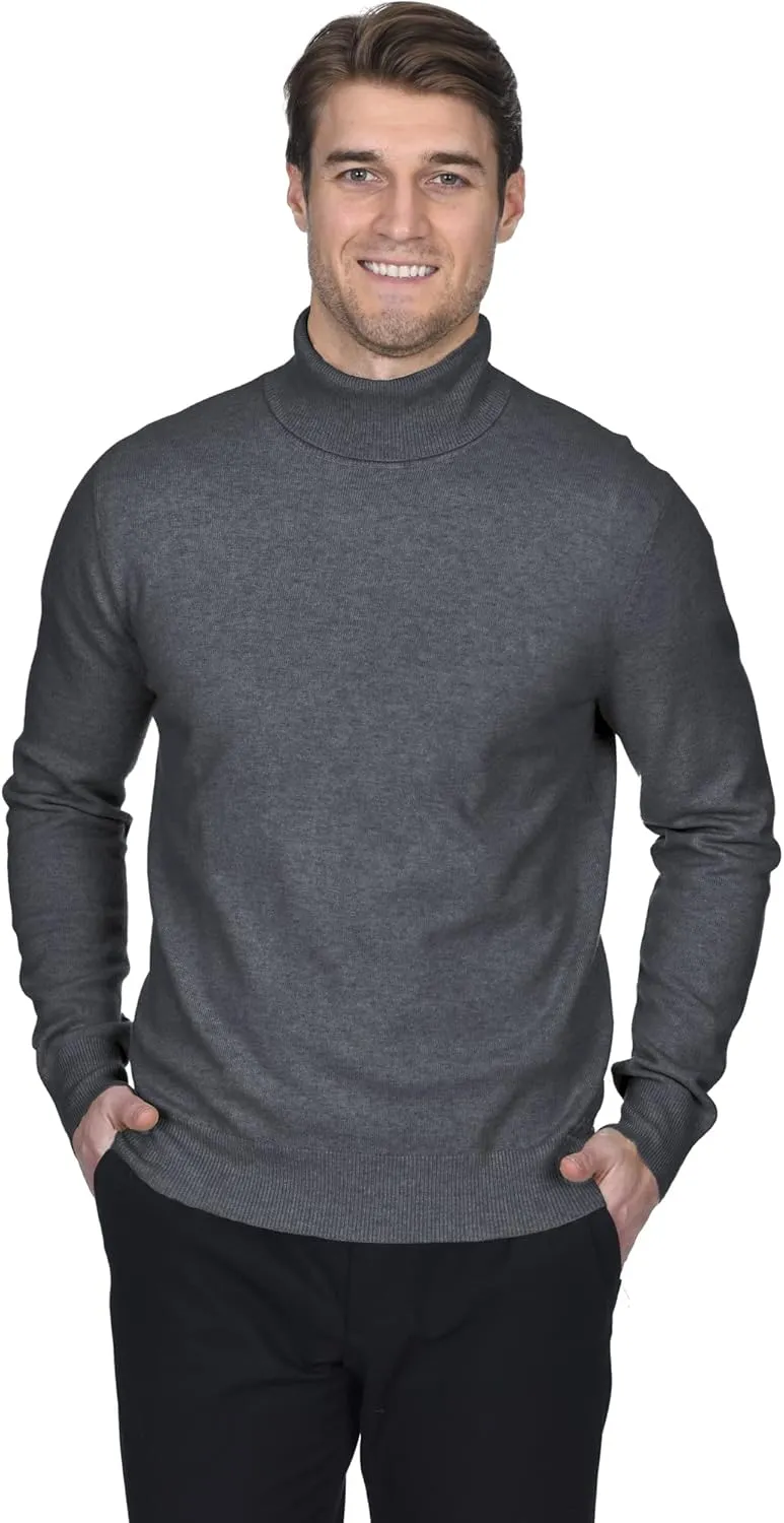 State Fusio Turtleneck Merino Wool Sweater - Long Sleeve Pullover for Men