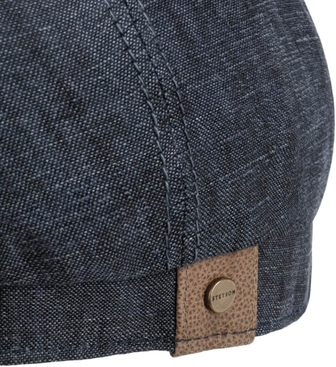 Stetson Hatteras Linen Newsboy Cap Women/Men | Made in The EU