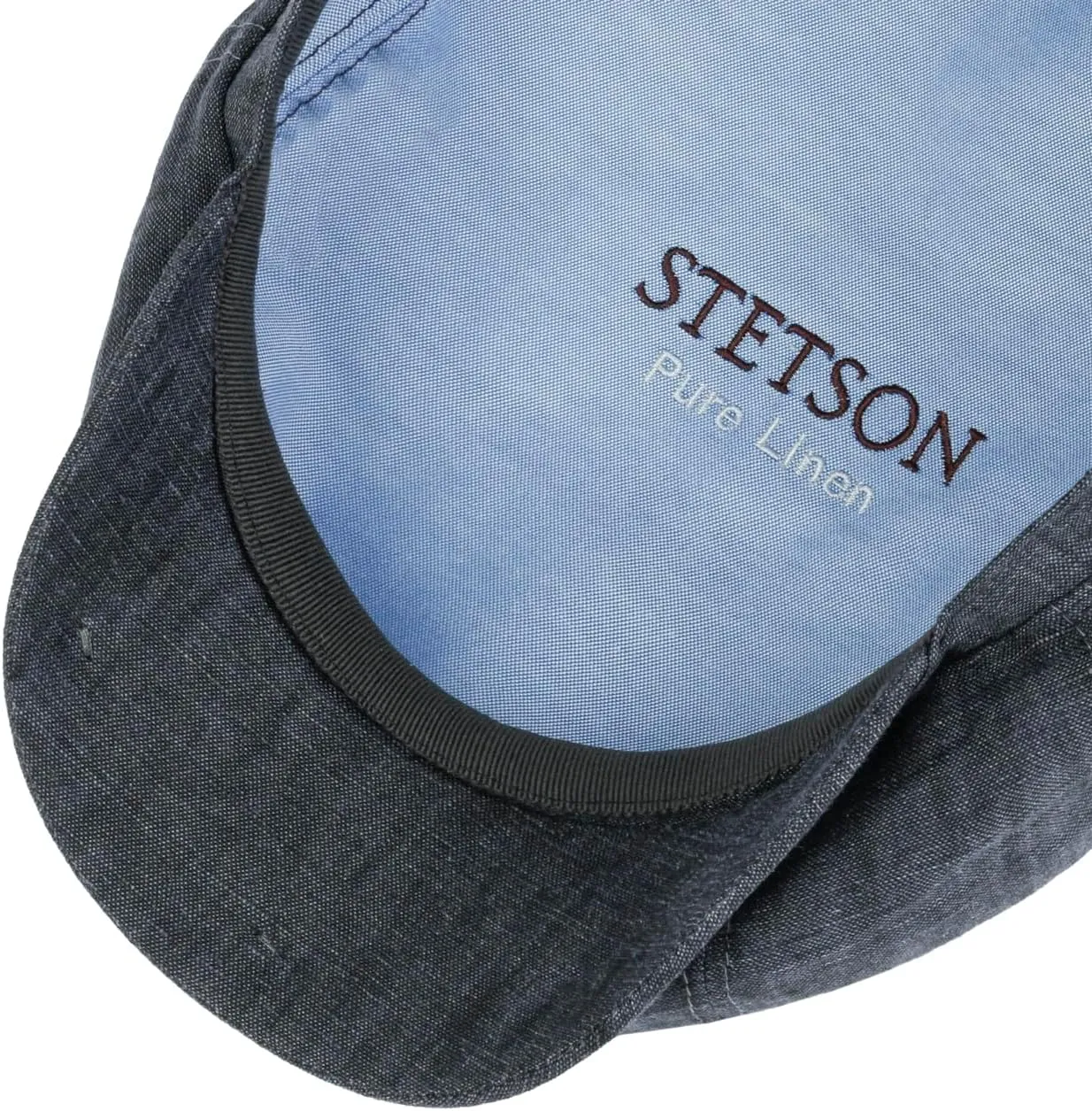 Stetson Hatteras Linen Newsboy Cap Women/Men | Made in The EU