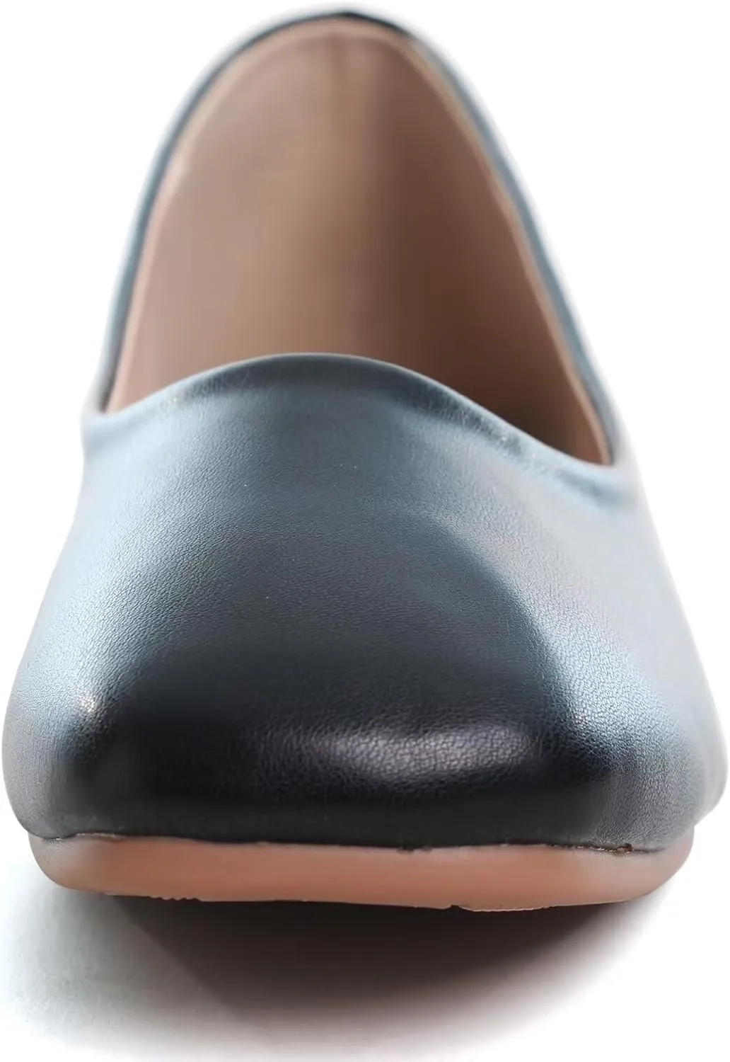 Stunner Women's Comfortable Slip On Ballet Shoes Square Toe Dress Flats Soft Walking Flats