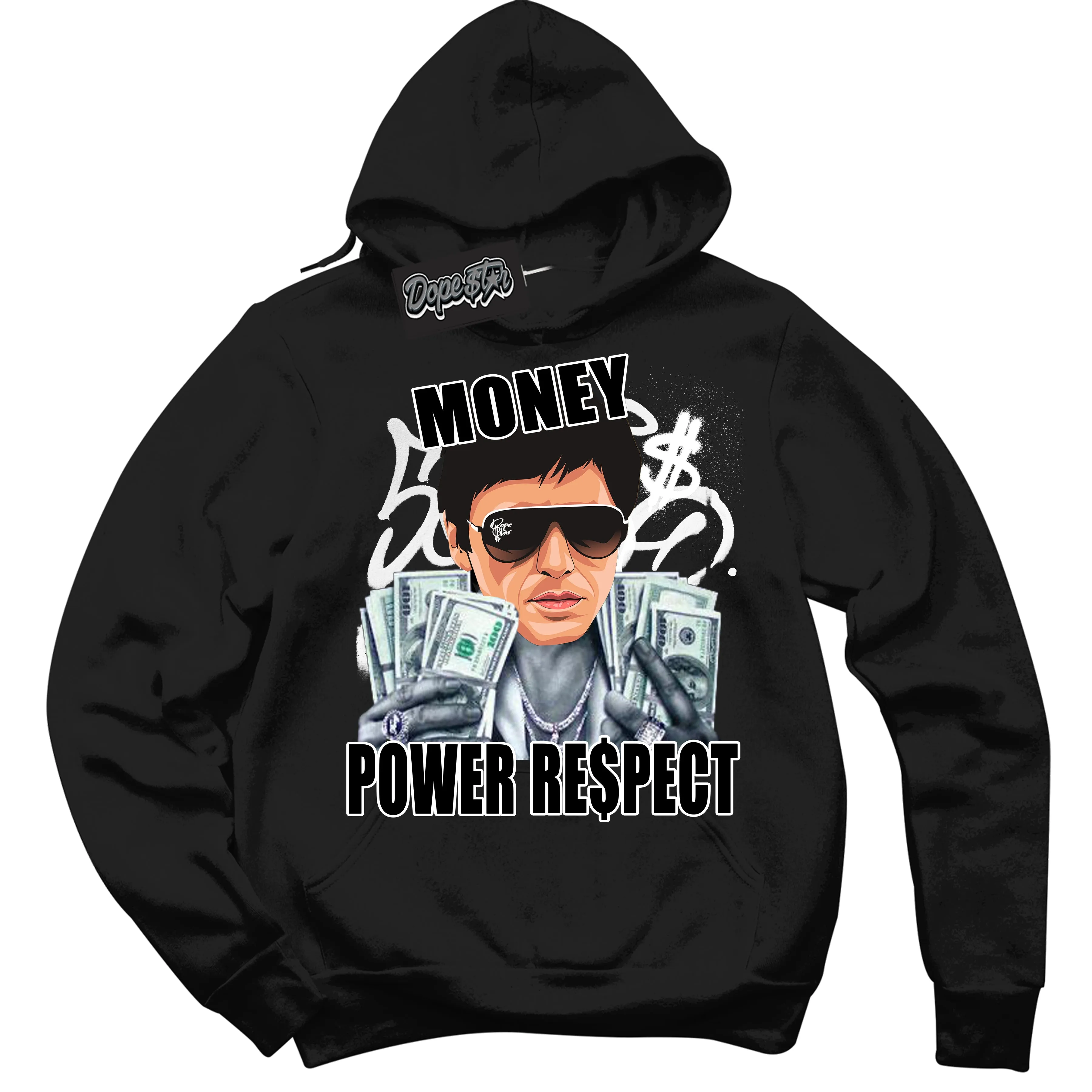 Suede Panda Dunk Sneaker Hoodie Tony Montana Graphic