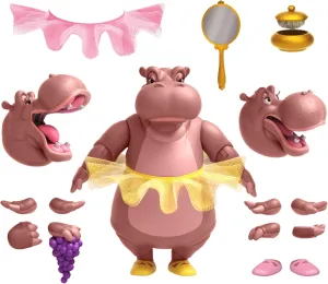 Super7 ULTIMATES! Disney Fantasia Hyacinth Hippo - 7" Disney Action Figure with Accessories Classic Disney Collectibles and Retro Toys