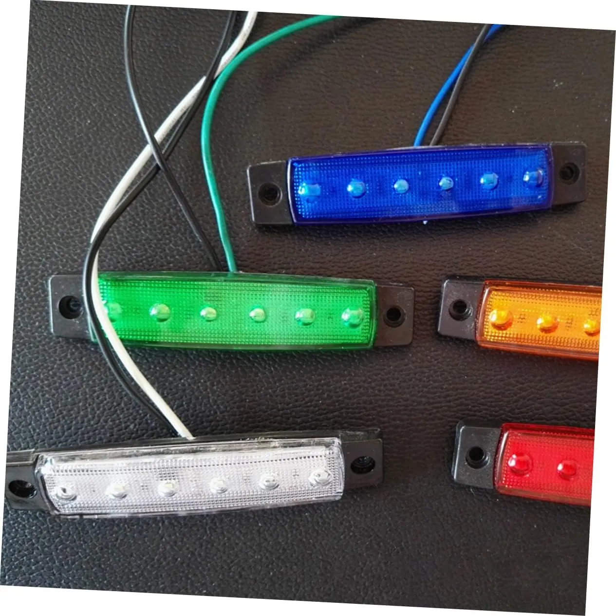 SUPVOX 18pcs Boat Navigation Lights Leds Energy-saving Interior Lighting for Stern Deck and Night Decoration for Boats Yachts and Trailers