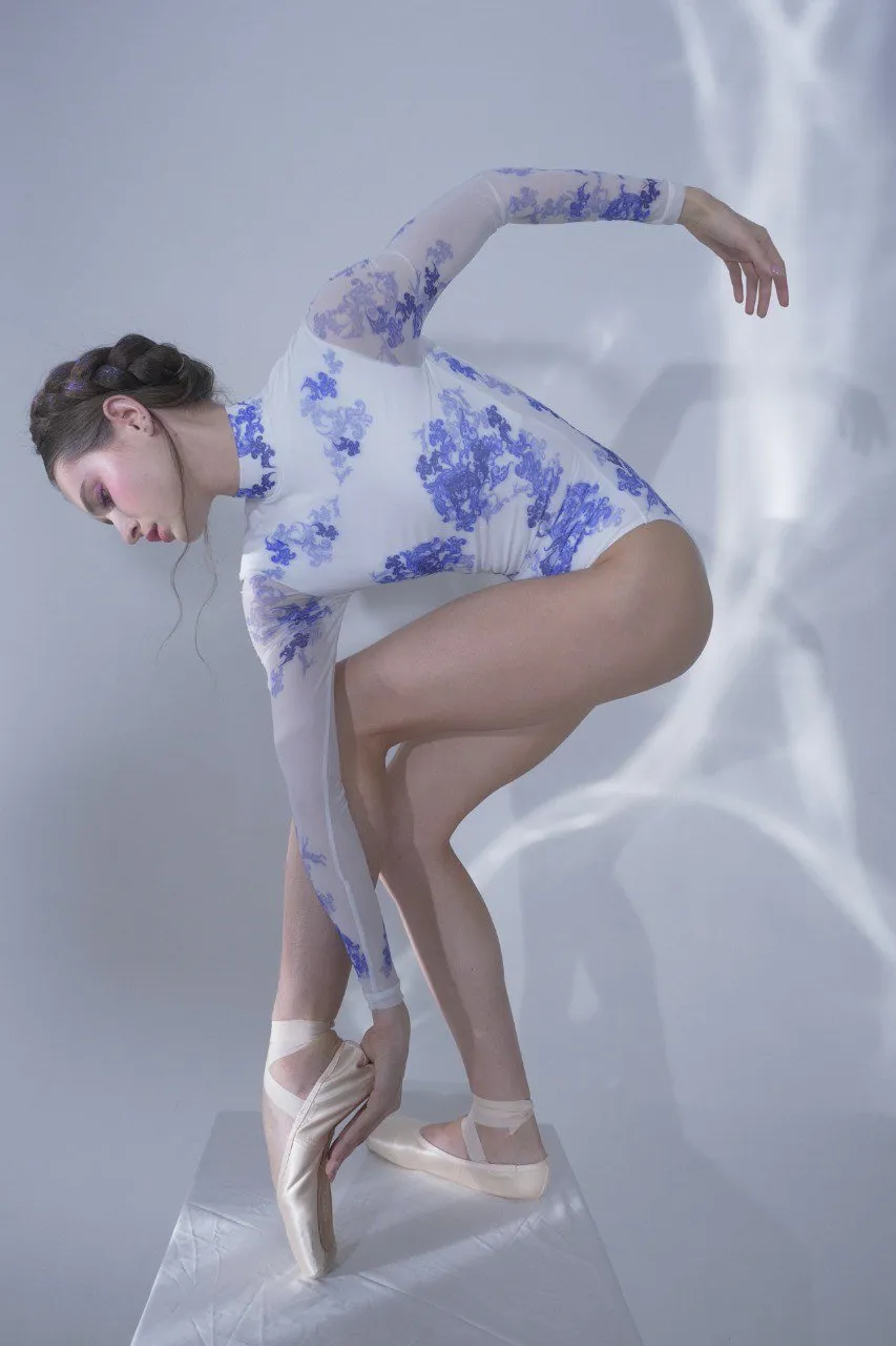 Susha More Porcelain Long Sleeve Leotard
