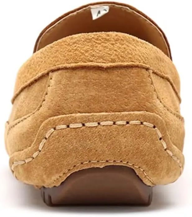 SywzX&xfybz Men's Penny Loafers Moccasin Driving Shoes Slip On Flats Boat Shoes