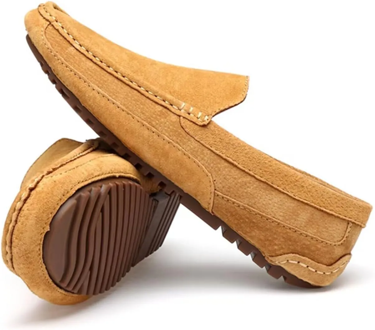 SywzX&xfybz Men's Penny Loafers Moccasin Driving Shoes Slip On Flats Boat Shoes