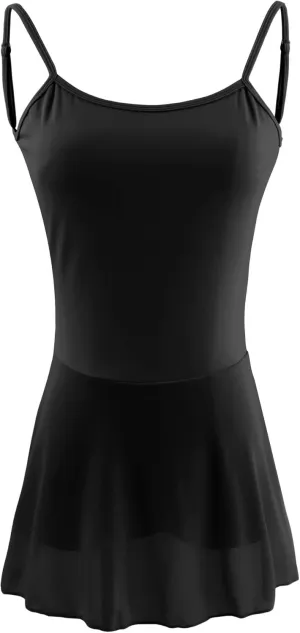 Teen Girls Women Mesh Skirted Leotards for Women Ballet, Dance Dress for Training, Skating