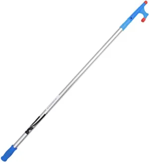Telescoping Boat Hook with Threaded End,4.5-12ft,Black,Blue,Orange Available