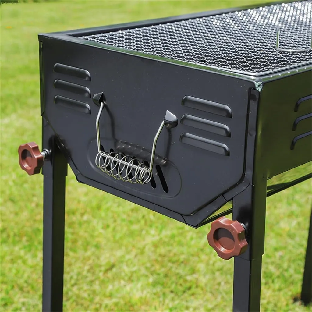 Thickened BBQ Barbecue Grill BBQ Camping Barbecue Charcoal Home Outdoor Portable Barbecue Rack