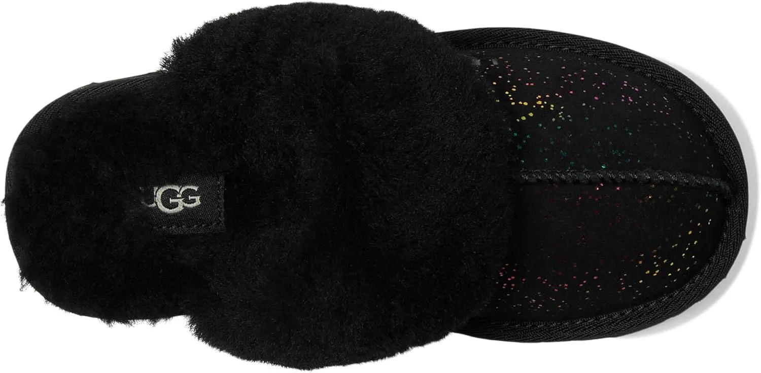 UGG Girl's K Cozy Ii Shimmer Sky Slipper
