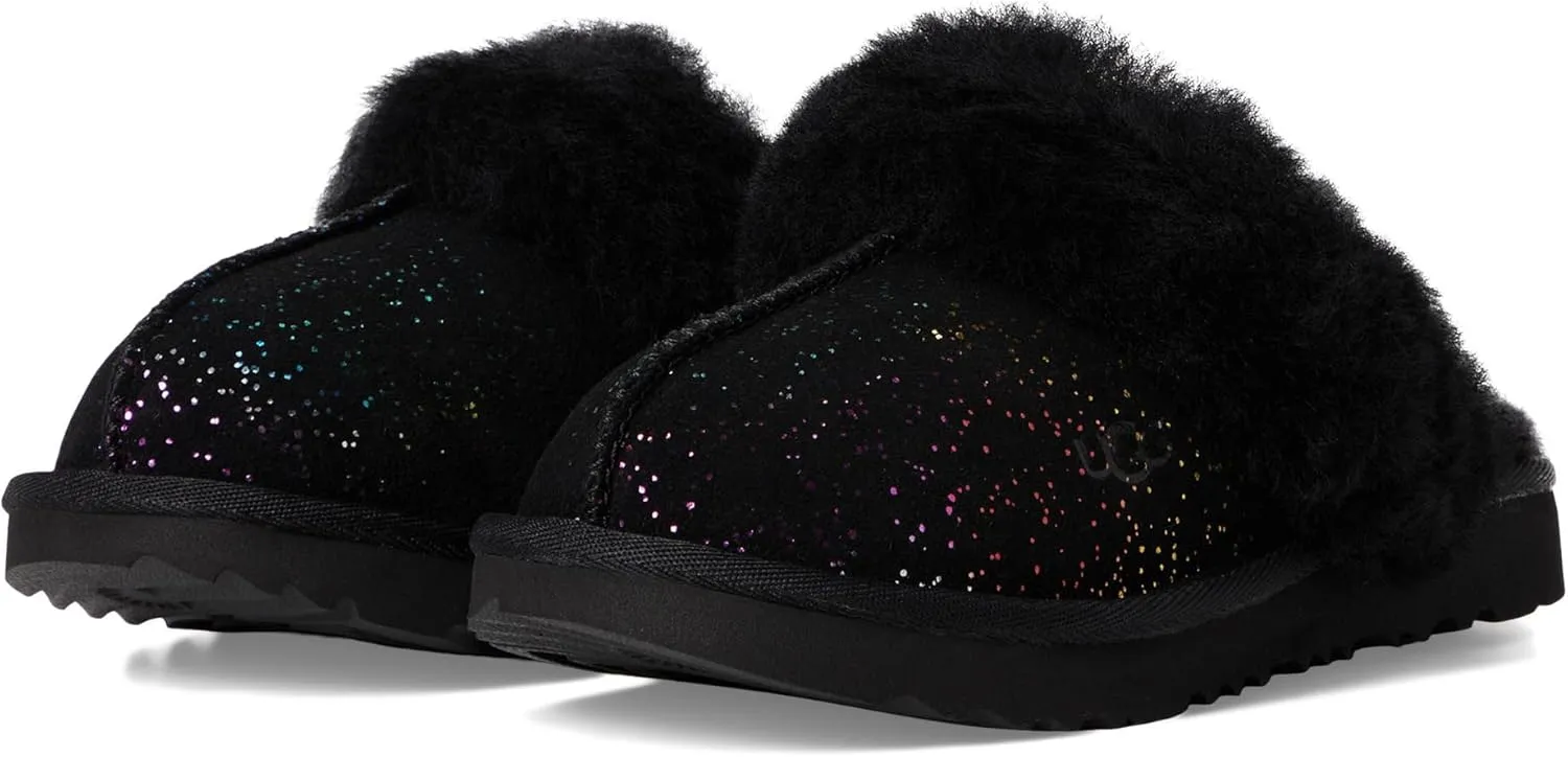 UGG Girl's K Cozy Ii Shimmer Sky Slipper