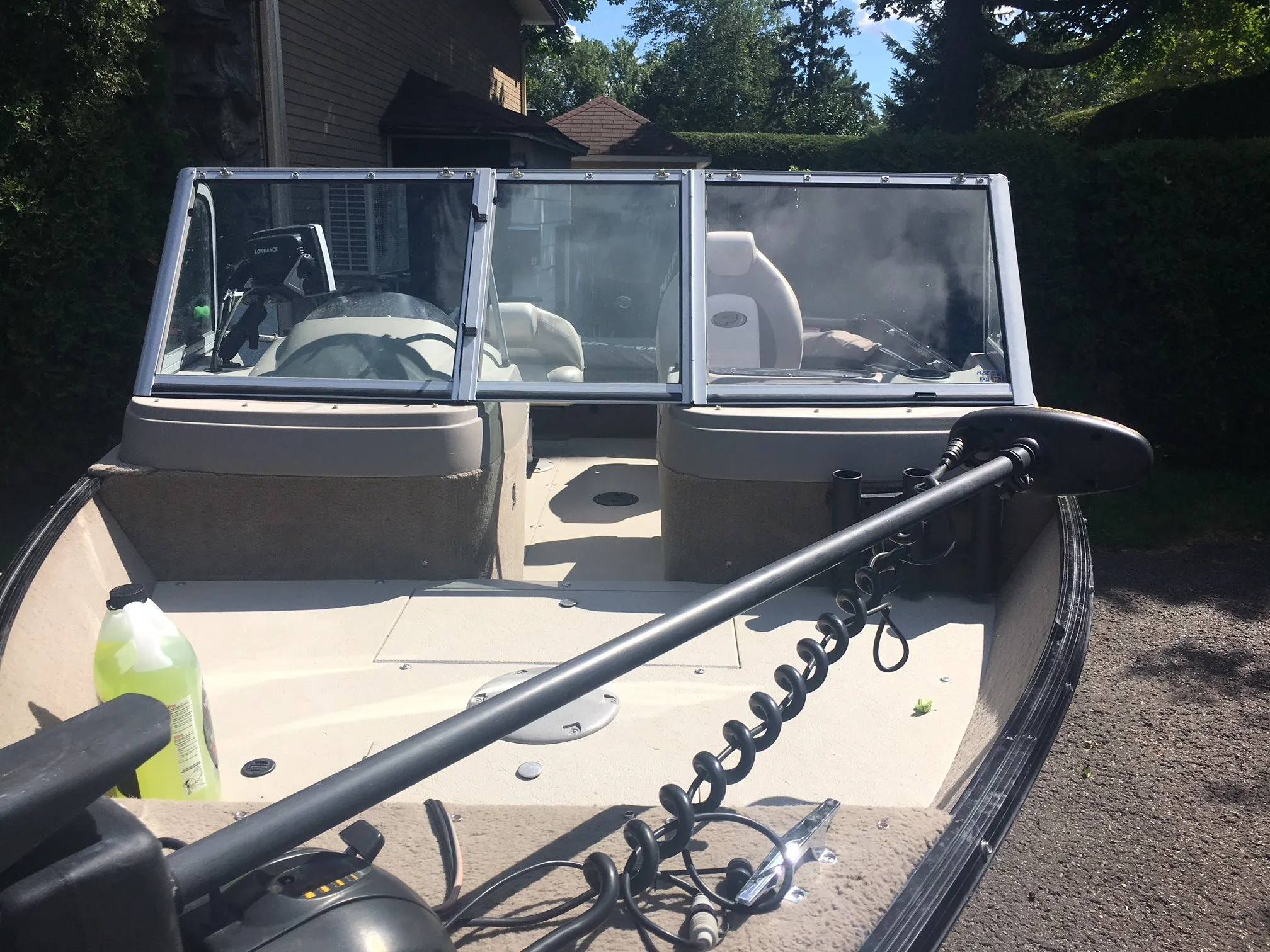 Universal Curved Glass Boat Windshield Repair