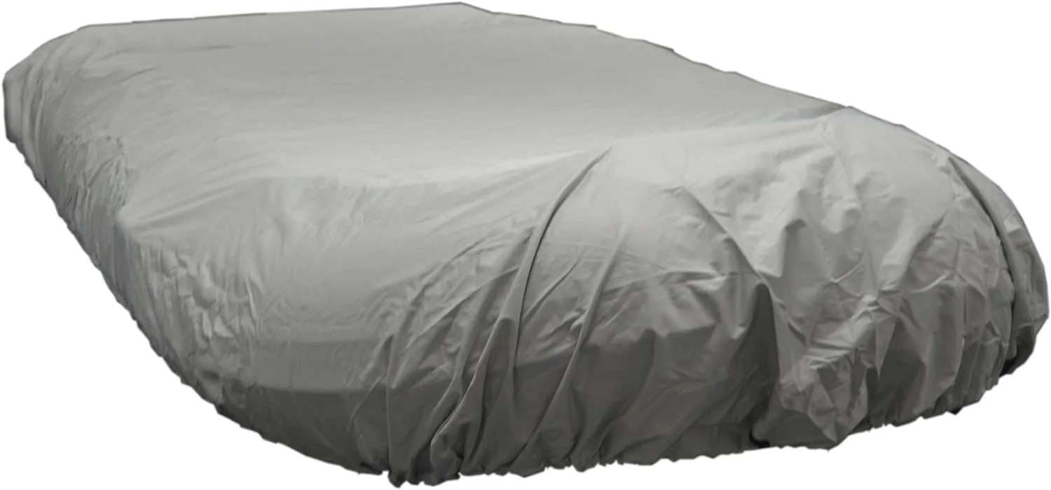 UV Resistant Inflatable Dinghy Boat Cover, Grey, 10-11-Feet