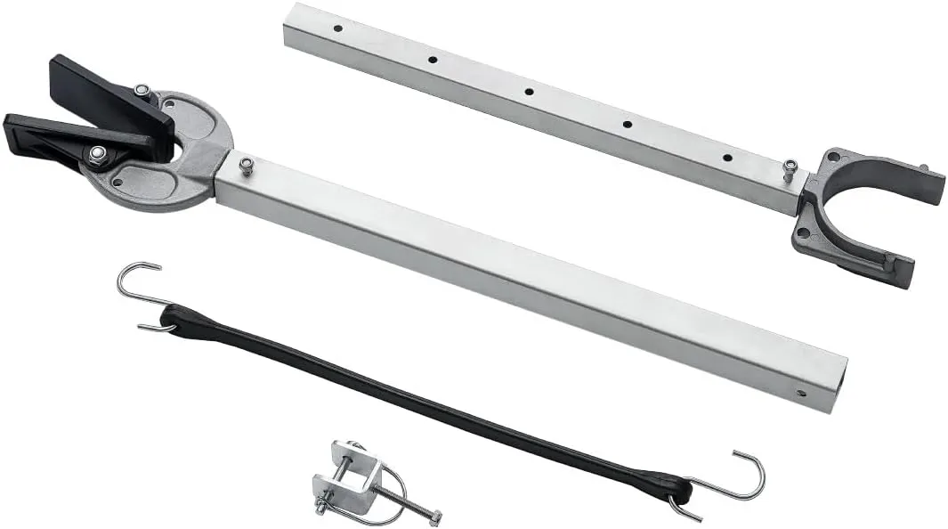 VEVOR Transom Saver, 23" to 62.2" Adjustable Boat Transom Saver, Corrosion-Resistant Easy-to-Install Transom Savers for Outboard Motor, Fit for Roller & Trailer
