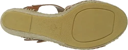 Via Spiga Women's Nolan Espadrille Wedge, Saddle Leather, 10 M US
