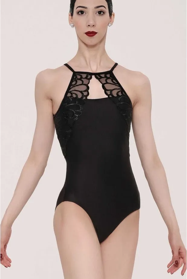 Wear Moi Aeglos - Camisole Halter Neck leotard - Black
