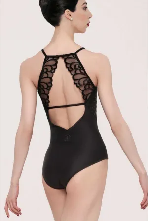 Wear Moi Aeglos - Camisole Halter Neck leotard - Black