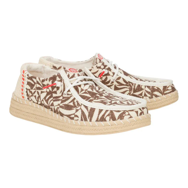 Wendy Espadrille Retro Palm