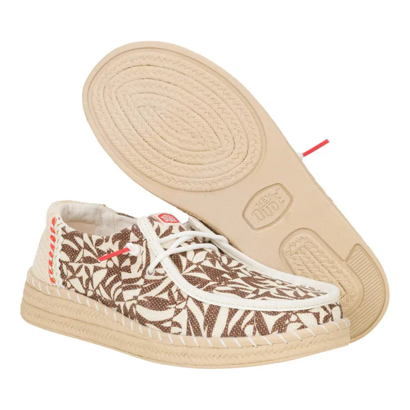 Wendy Espadrille Retro Palm
