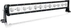 Willpower 24 inch Led Light Bar,60W Single Row Spot Flood Combo Beam Lightbar, Waterproof Off Road Roof Bumper Driving Fog Work Lights with Mount Brackets for Vehicle 4x4 Truck Car Cabin Boat ATV UTV