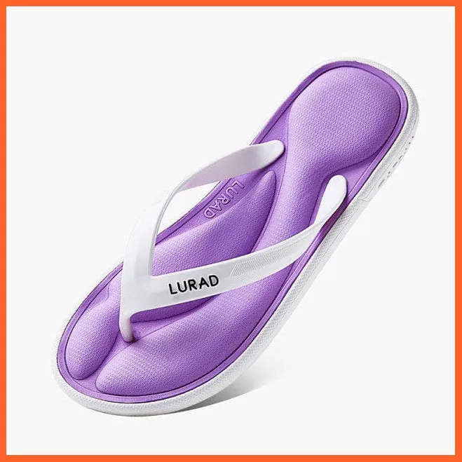 Women Flip Flops Casual Beach House Rubber Soft  Slippers
