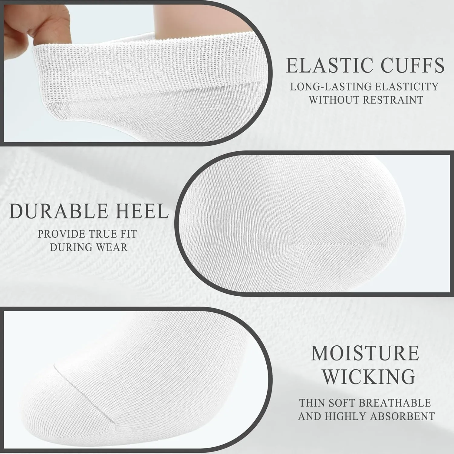 Women Thin Socks Rayon Bamboo Ankle Silky Quarter Anti Odor Casual Summer Socks 6 Pairs