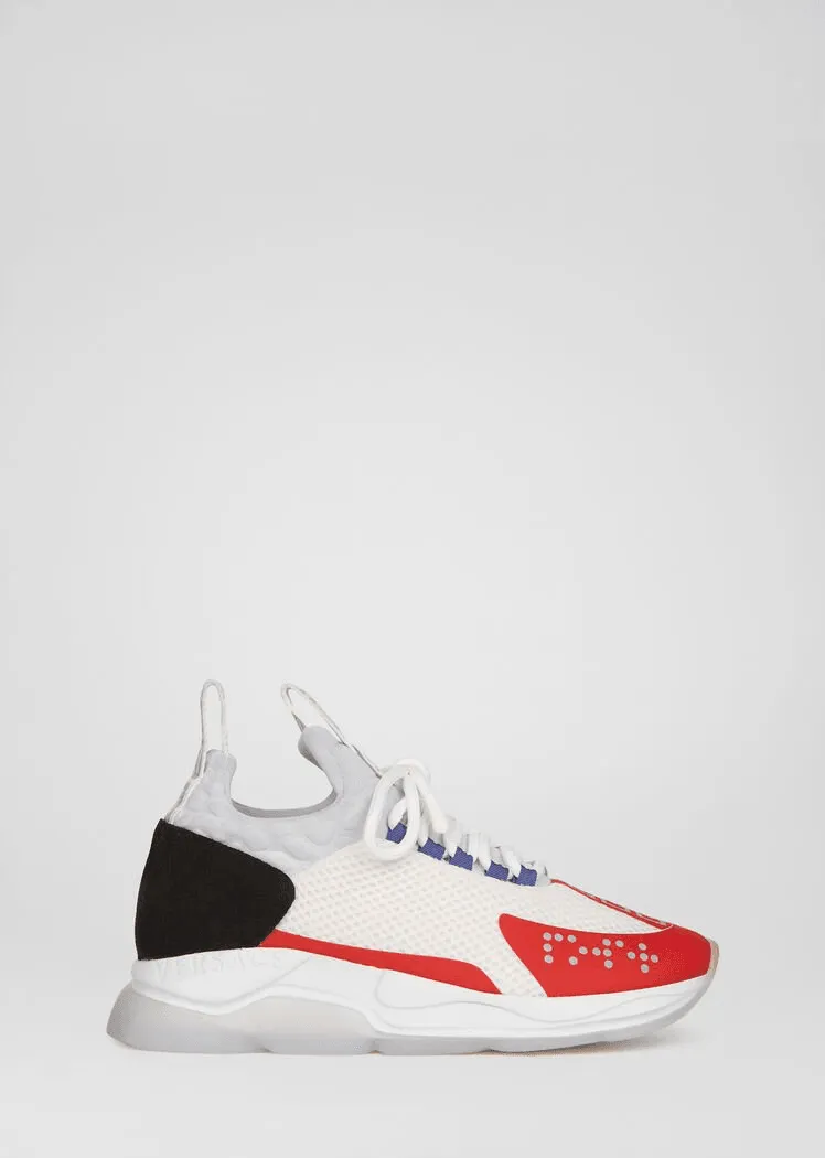 WOMEN VERSACE CROSS CHAINER SNEAKERS