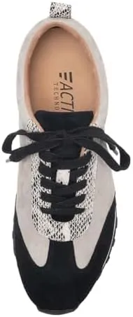 Women's Caren Lace Up Fashion Sneaker, 5, Parent