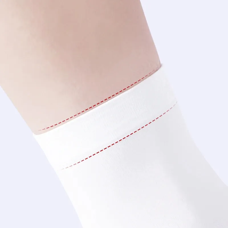 Women's Lightweight Breathable Ballet Dance Socks - Soft, Skin-Friendly, Short Sport Socks for Summer