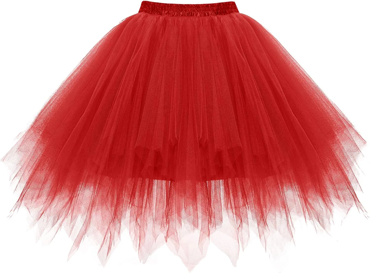 Women's Mini Tulle Skirt 1950s Vintage Adult Ballet Tutu Skater Skirt for Cosplay Party
