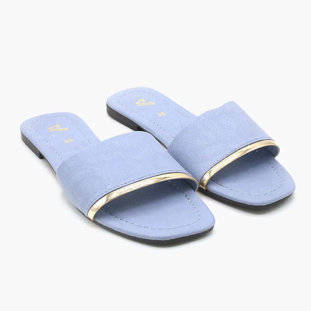 Women's Slipper - Light Blue