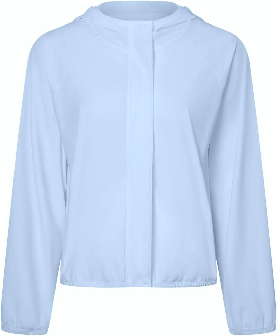 Women's Solid UPF 50  Long Sleeve Sun Protection Shirts Summer Thin Ventilate Casual Quick Dry Outdoor Hiking Jacket