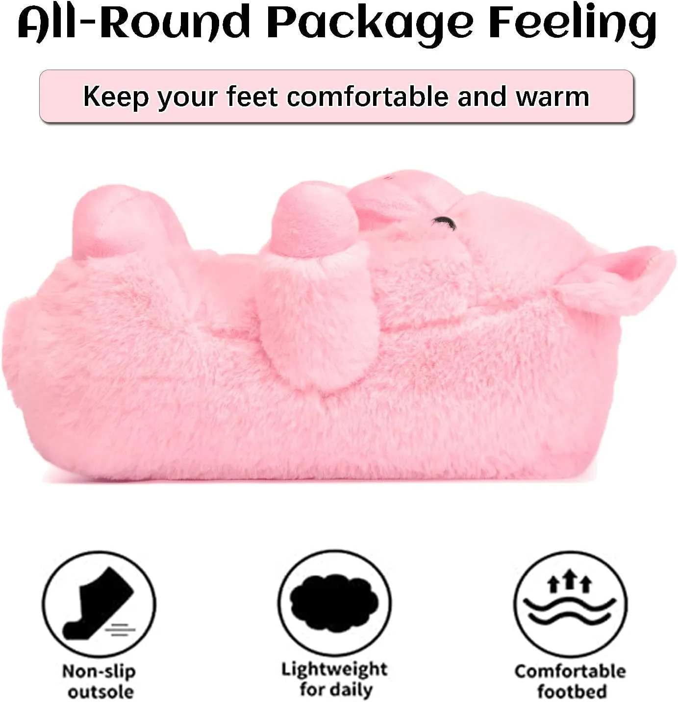 Women's Teddy Bear Slippers Mom Gift Slippers Cozy Women Fuzzy Indoor House Shoes Fun Costume for Adults Cute Animal Slides for Women Her Birthday Valentine's Gift Ideas