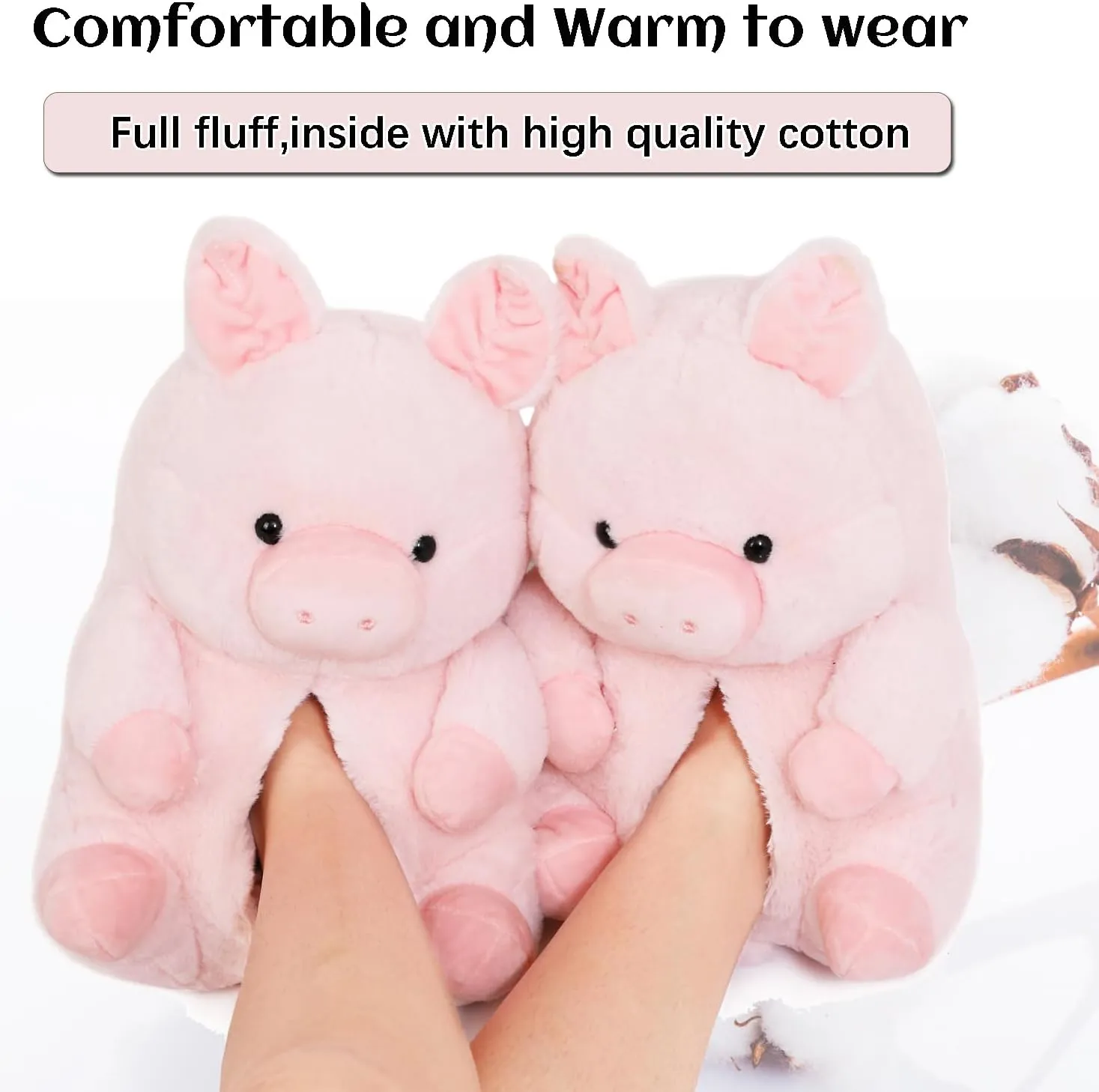 Women's Teddy Bear Slippers Mom Gift Slippers Cozy Women Fuzzy Indoor House Shoes Fun Costume for Adults Cute Animal Slides for Women Her Birthday Valentine's Gift Ideas