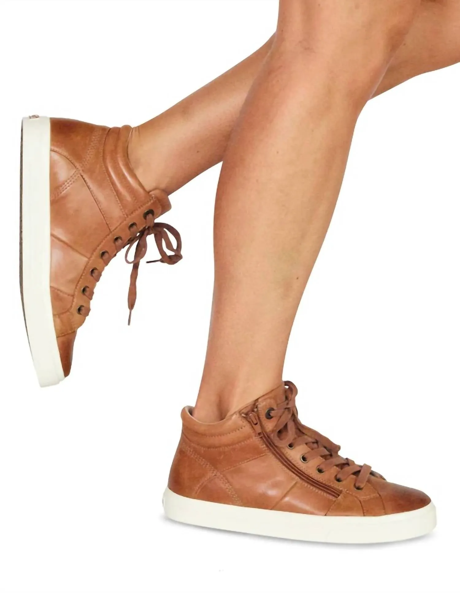 Women's Winner High Top Sneaker In Caramel