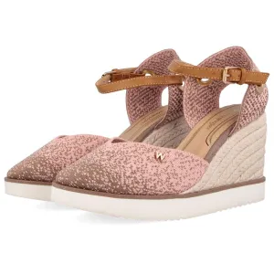 Wrangler Ladies Isla Knit Rose Wedge Shoes