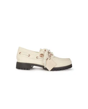 X VIBRAM Boat Shoe Light Beige