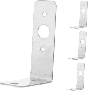 YARNOW Trailer Tail Light Mounting Bracket l Shaped Galvanized for Boat Trailer 4pcs 90 Degree Angle Connector