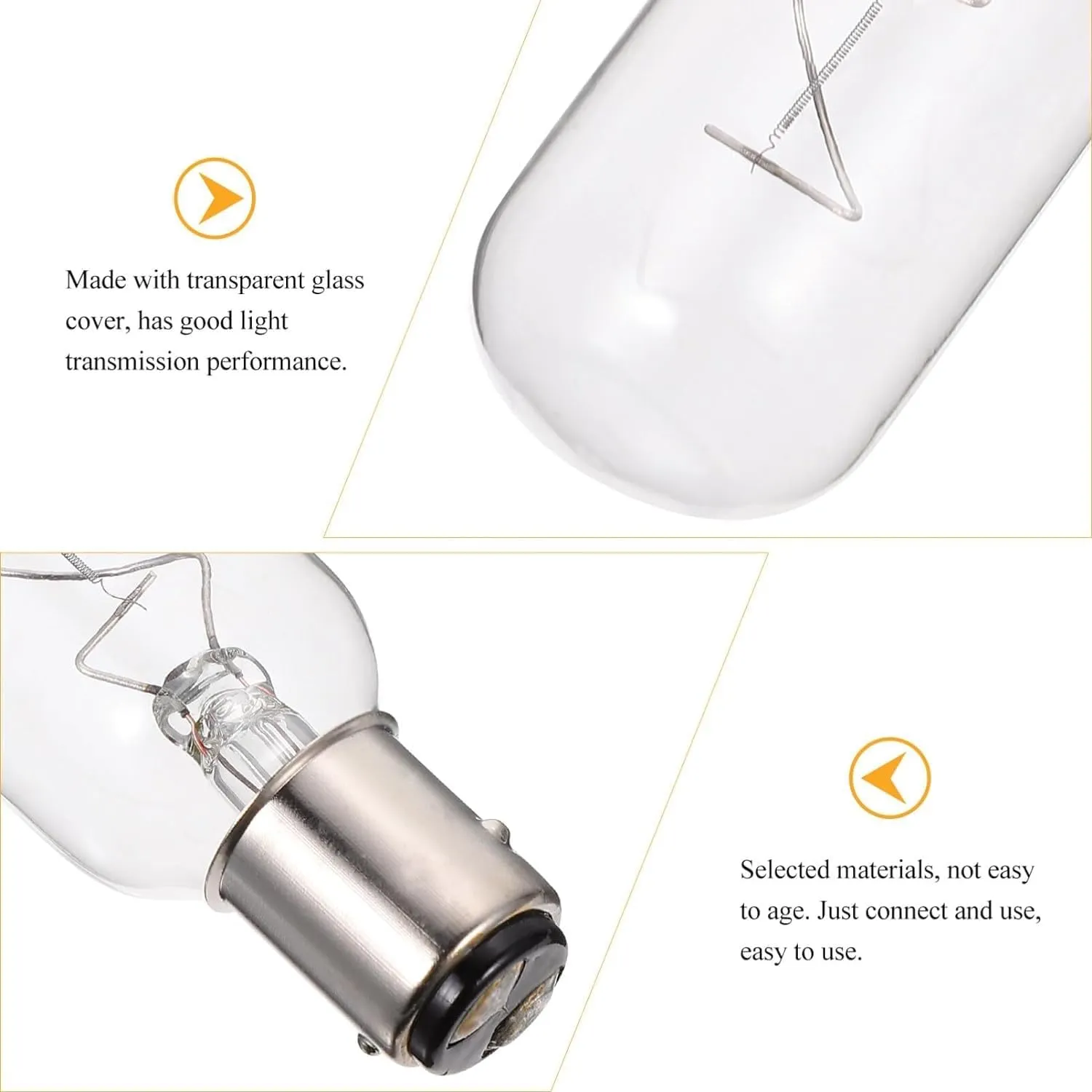YFlifangting 3pcs 360° Boat Navigation Signal Light Boating Light Bulb P28S E27 B22 BA15D BAY15D Boat Light 12V 24V 220V Professional Marine Light Bulb (Size : 220V 65W P28S)
