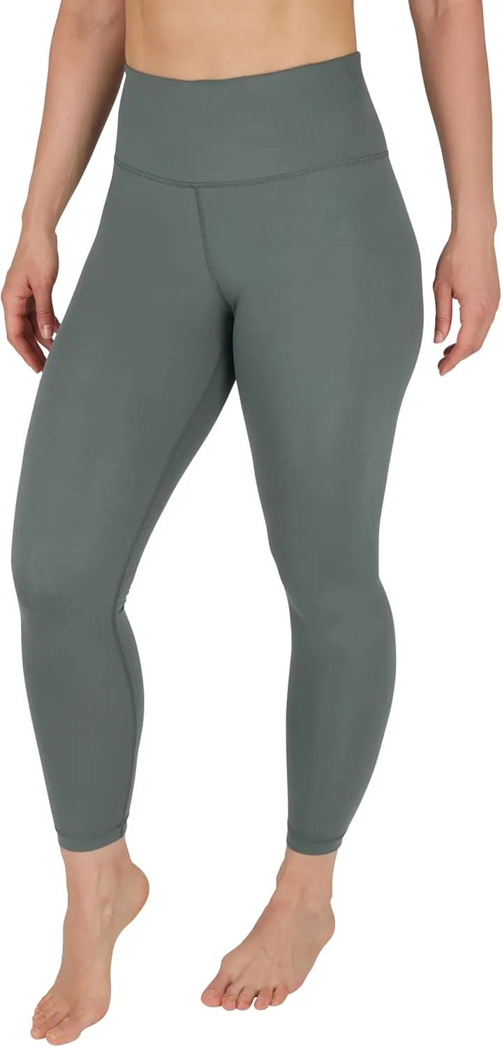 Yogalicious High Waist Ankle Legging Squat Proof Criss Cross V-Back Pant